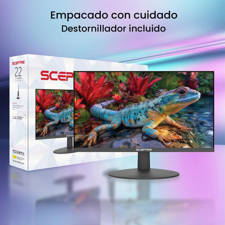 Sceptre Nuevo monitor para juegos de 22 pulgadas, FHD 1080p, hasta...
