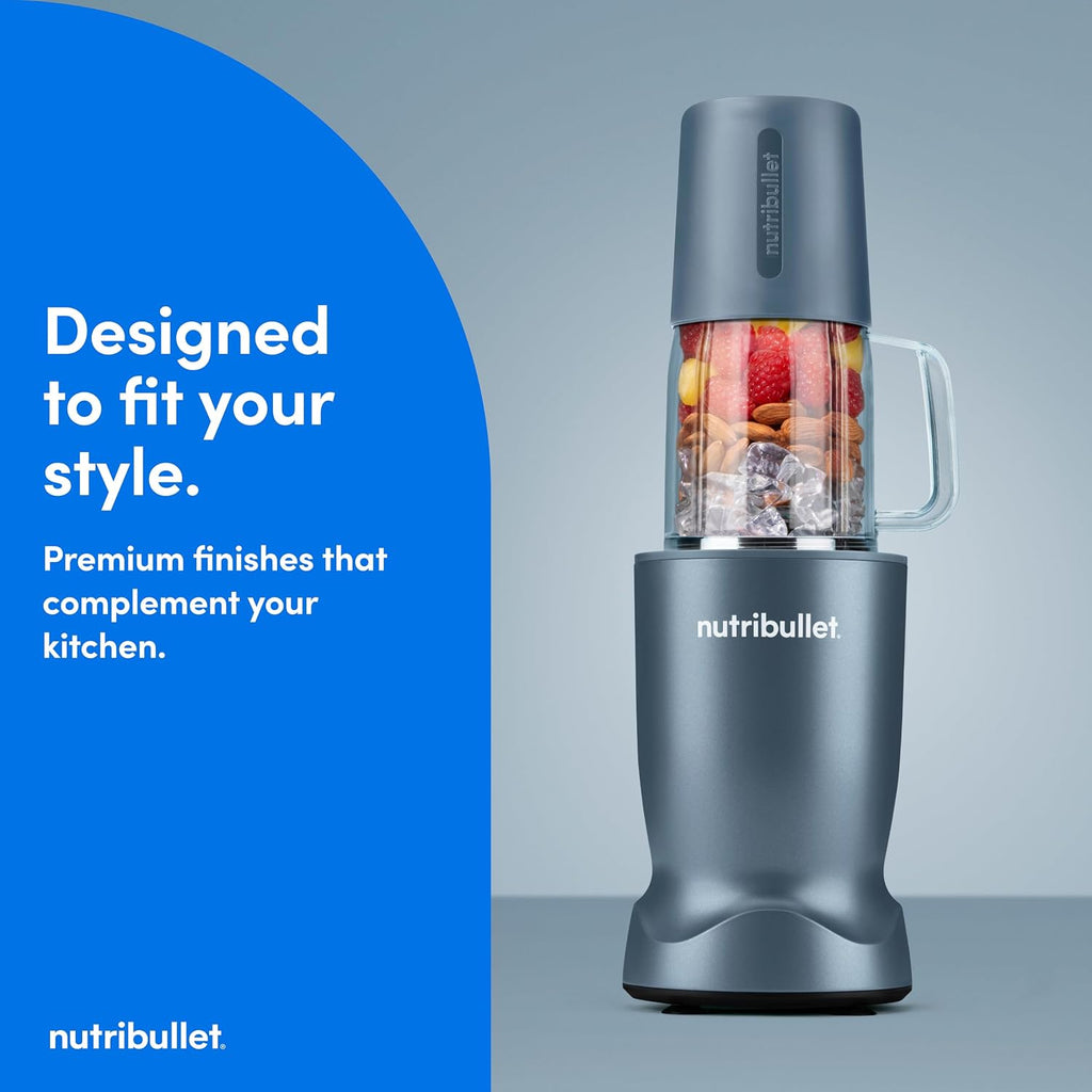 nutribullet® Turbo Tumbler Edition, licuadora personal, Azul Tormenta