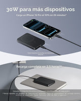 Anker MagGo Power Bank, batería magnética ultradelgada de 10,000 mA...