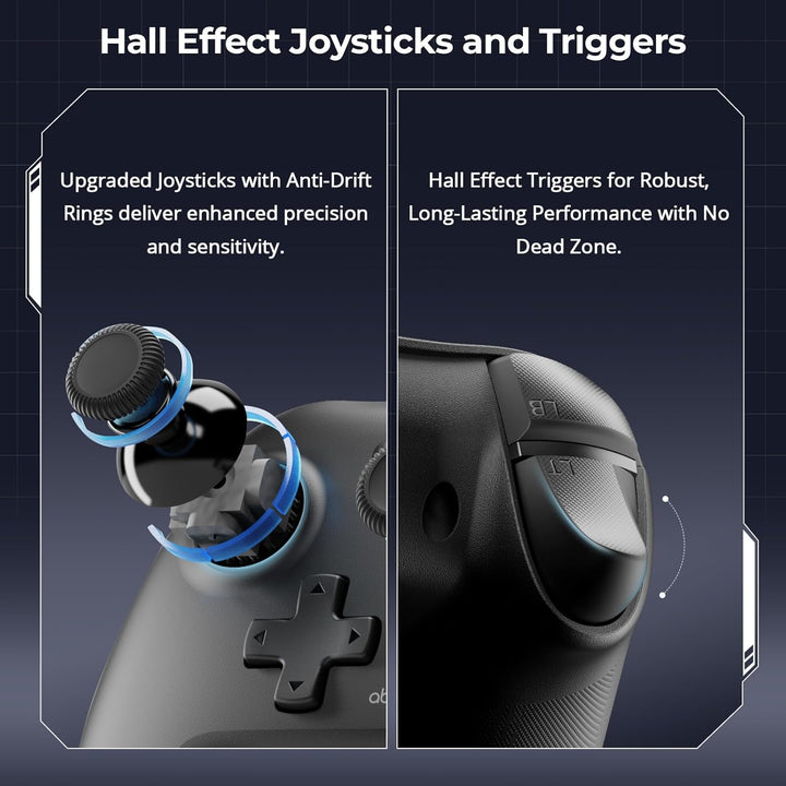C6 Wireless PC Controller, Bluetooth Game Controller- 1000Hz Pollin...