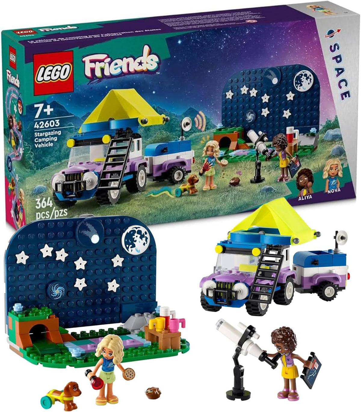 LEGO Friends Stargazing - Vehículo de aventura de