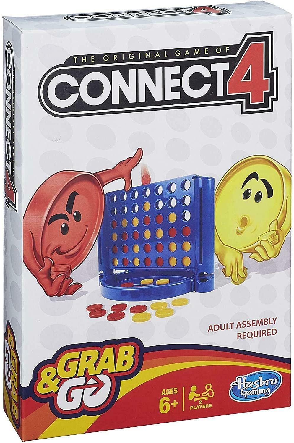 Juego Connect 4 Grab and Go de Hasbro