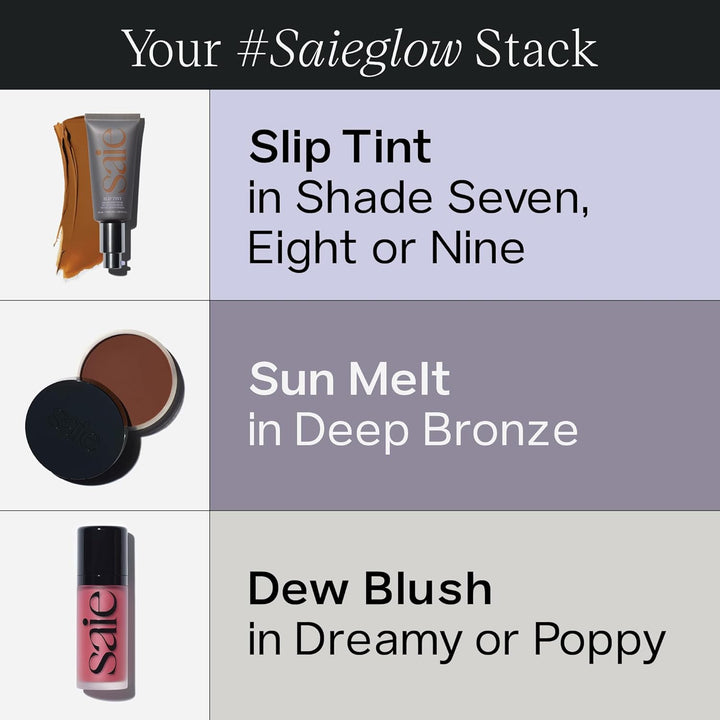 Saie Sun Melt Crema Bronceadora - Bronceador en Bálsamo Ajustable p...