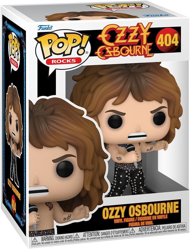 Funko POP! Rocks: Ozzy Osbourne - (1989) - Figura de vinilo colecci...