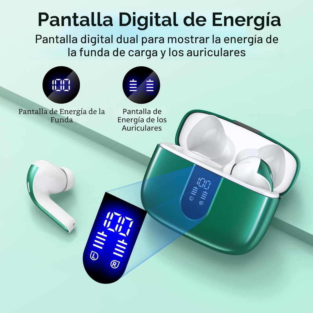 TAGRY Auriculares Bluetooth Verdaderamente Inalámbricos Auriculares...