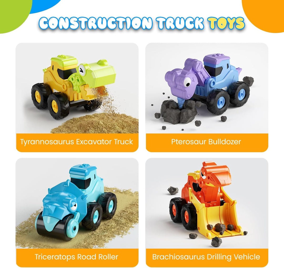 Dimoarch Juguetes de construcción para niños de 2, 3, 4, 5 años, pa...