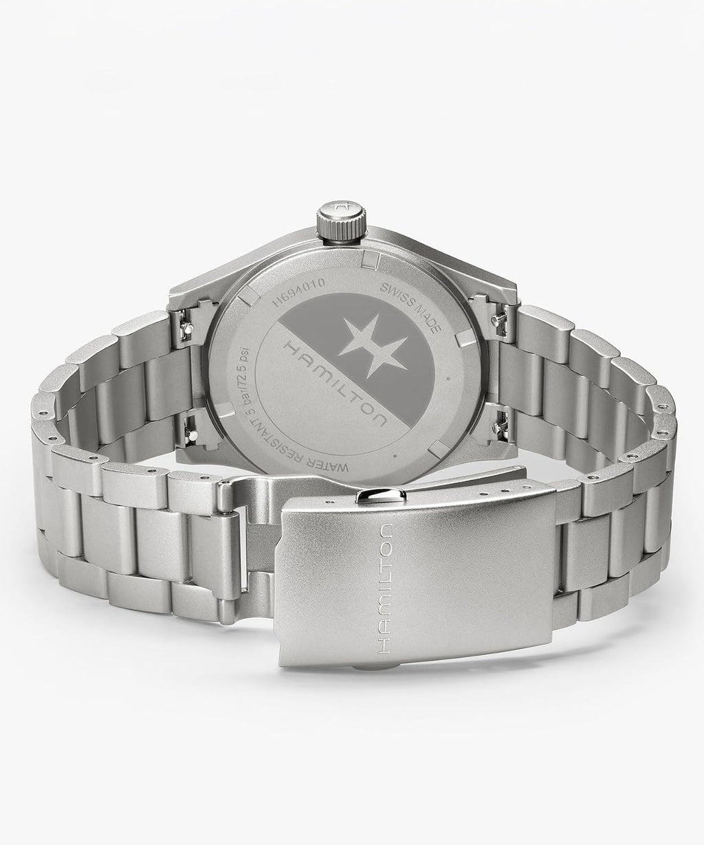 Reloj para hombre Hamilton Khaki Field Khaki Quartz, caja de acero inoxidable de 38 mm