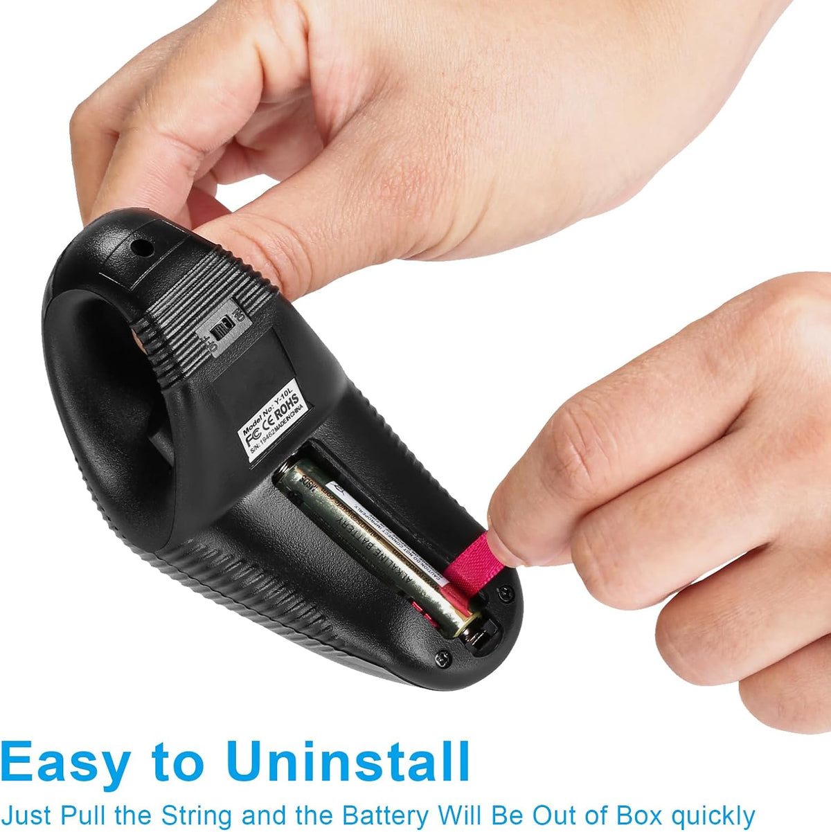 Welspo Ratón láser inalámbrico Trackball