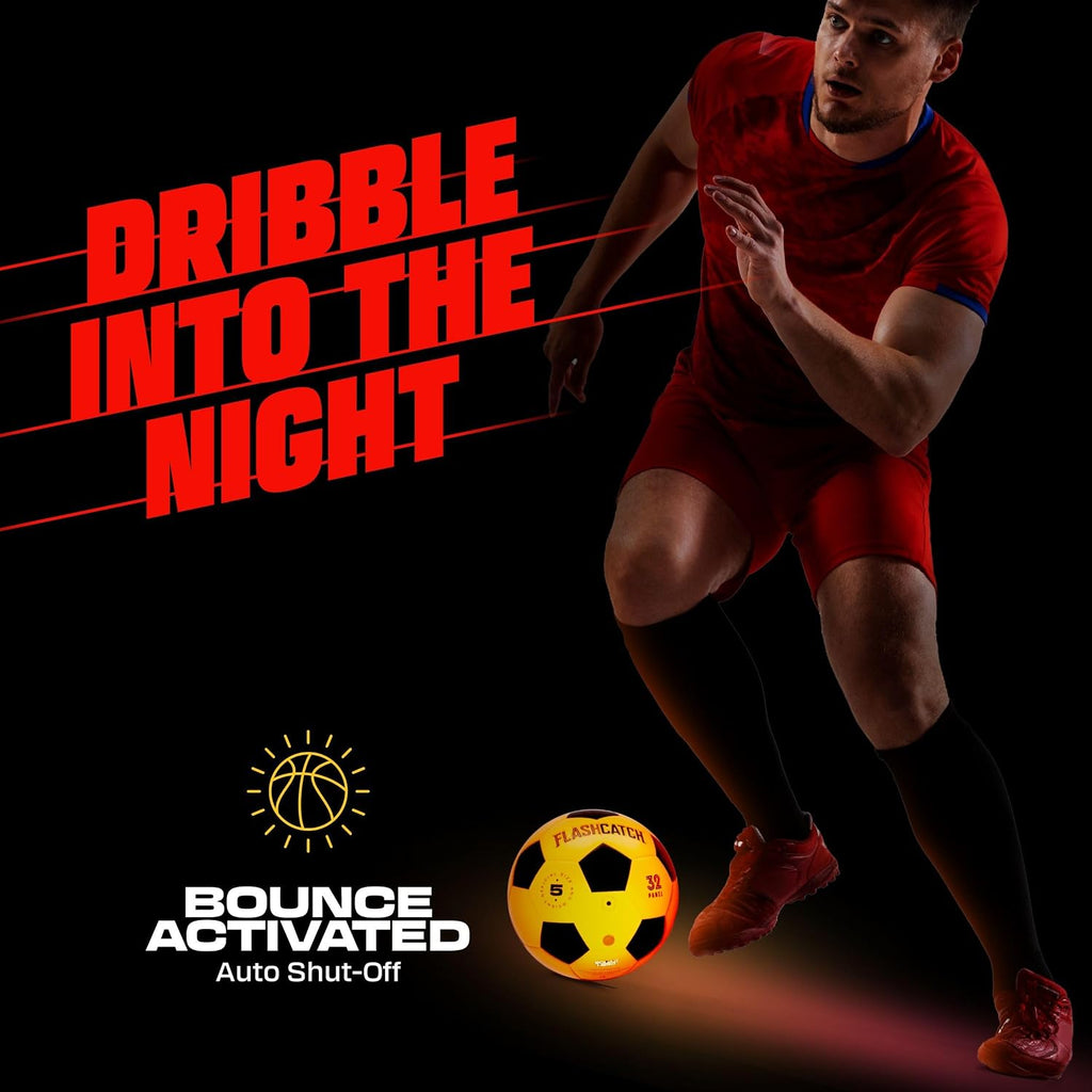 Balón de Fútbol Luminoso - Brilla en la Oscuridad - NO 5 - Regalos Deportivos para Niños y Niñas
