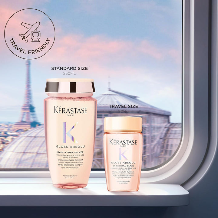 Kerastase Gloss Absolu - Champú antiencrespamiento de alto brillo -...