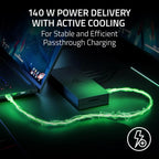 Razer Thunderbolt 5 Dock Chroma, 11 puertos + ranura SSD M.2, negro