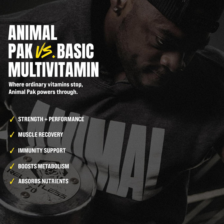 Animal Pak - Suplemento multivitamínico conveniente para hombres y...