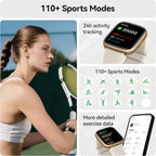 Reloj inteligente con Alexa integrado, rastreador de fitness de llamadas