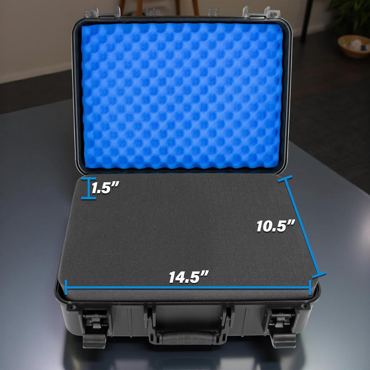 CASEMATIX - Funda rígida para laptop de 15.6 pulgadas, funda de tra...