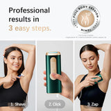 Dispositivo de depilación láser IPL para mujeres y hombres, seguro...