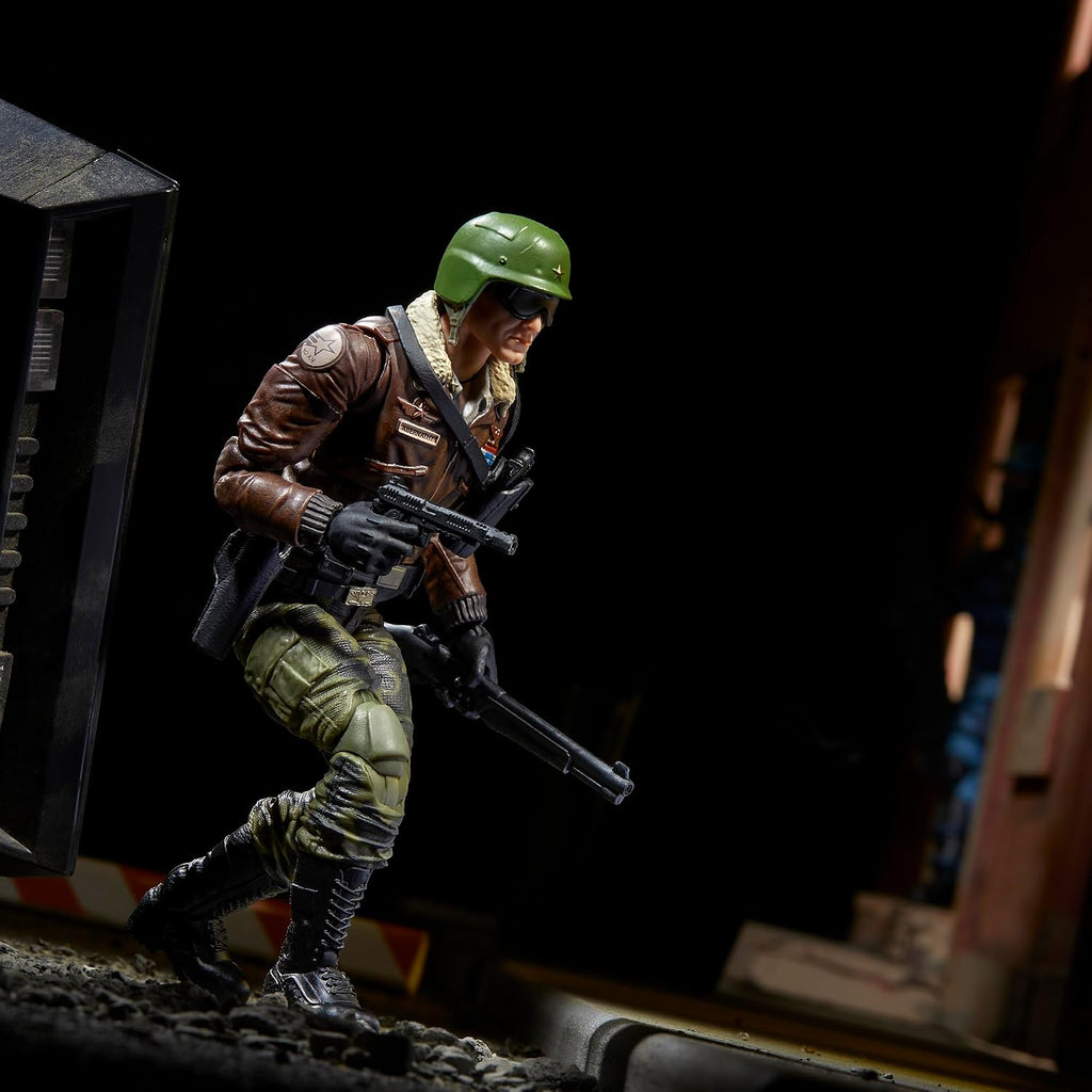 G.I. Joe Serie Clasificada General Clayton Hawk Abernathy, Figura de Acción Coleccionable, 103, Figuras de Acción de 6 Pulgadas para Niños y Niñas, con 7 Piezas de Accesorios