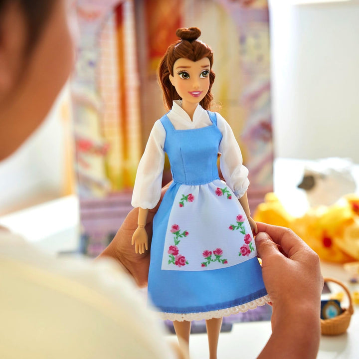 Disney Store Muñeca oficial de Belle Story, de 11 pulgadas, incluye...