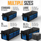 FORTEM Organizador de maletero, organizador plegable para automóvil y bolsa