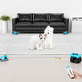 Juguetes interactivos para gatos de interior, ratón para gatos con control automático/remoto DIY, cinta transportadora de caza para mantener entretenidos a los gatitos aburridos y cachorros