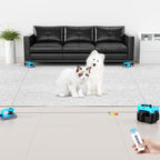 Juguetes interactivos para gatos de interior, ratón para gatos con control automático/remoto DIY, cinta transportadora de caza para mantener entretenidos a los gatitos aburridos y cachorros