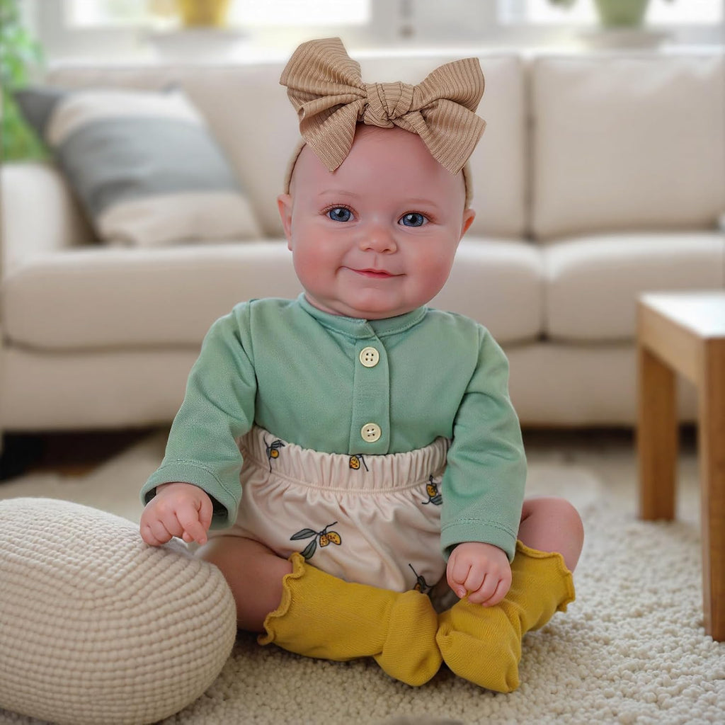 BABESIDE Muñecas de bebé Reborn de 20 pulgadas, linda muñeca realista de