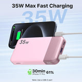 NOBIS Cargador portátil de banco de energía 35W 10000mAh | Batería...