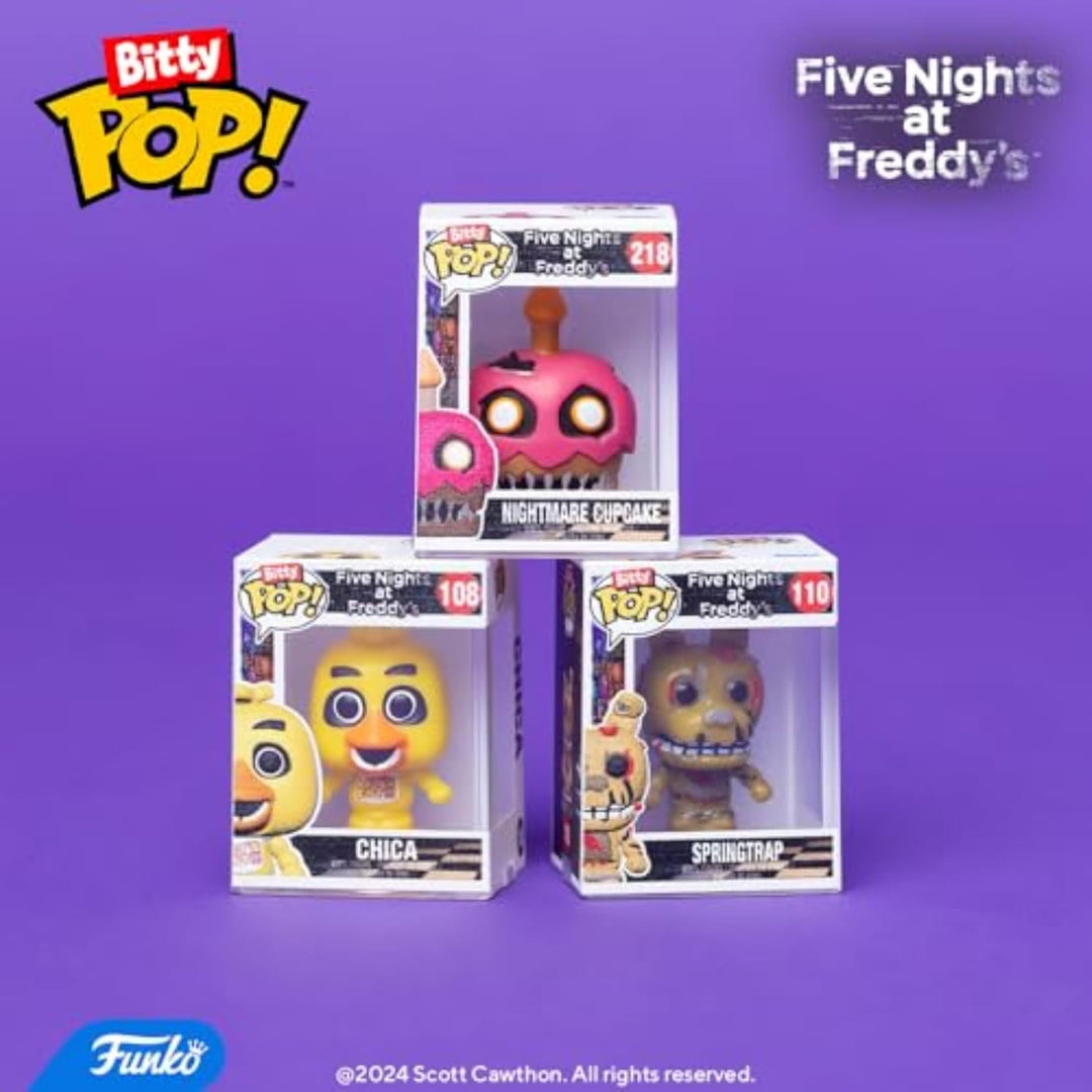 Funko Bitty POP! Five Nights at Freddy's (FNAF) - Foxy y una mi...