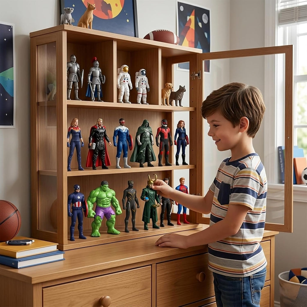 12 figuras de superhéroe, miniatura de leyendas heroicas de dibujos animados de 4.5 pulgadas, modelos de juguetes coleccionables de PVC, adornos de escritorio, regalo para niños y fanáticos