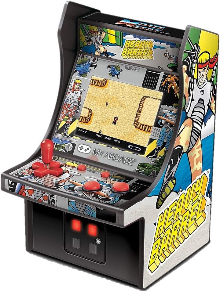 My Arcade Micro Player Mini Arcade Machine: Heavy Barrel Video Game...
