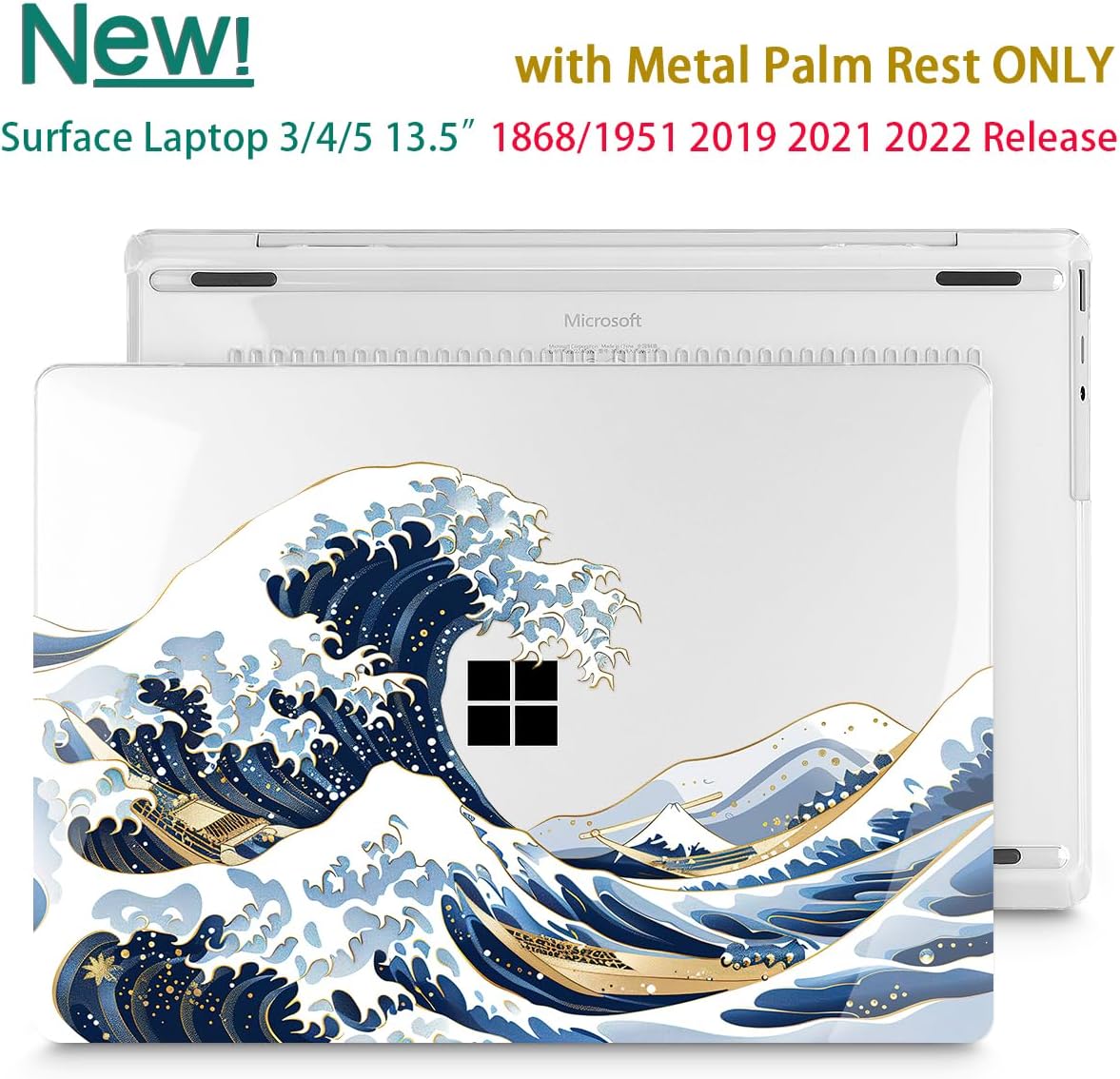 Lepeoac Funda para portátil Microsoft Surface 5\/4\/3 de 13.5 pulga...
