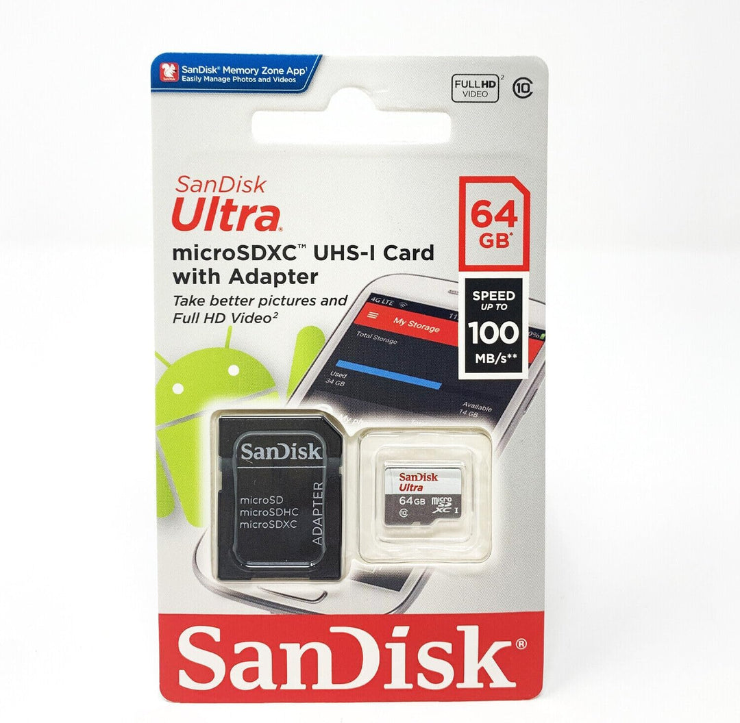 Tarjeta de memoria Micro SD SanDisk para tabletas y televisores Fire