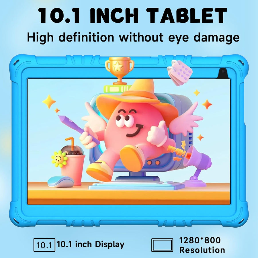 Tablet Android 15 para niños, tabletas de 10 pulgadas para niños, 8...