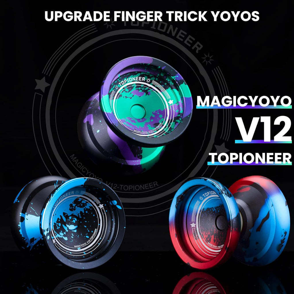 MAGICYOYO V12 Finger Spin Yoyo Professional Responsive Yo Yo para para Kids