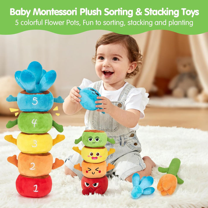 hahaland Juguetes Montessori para niños y niñas de 1 año