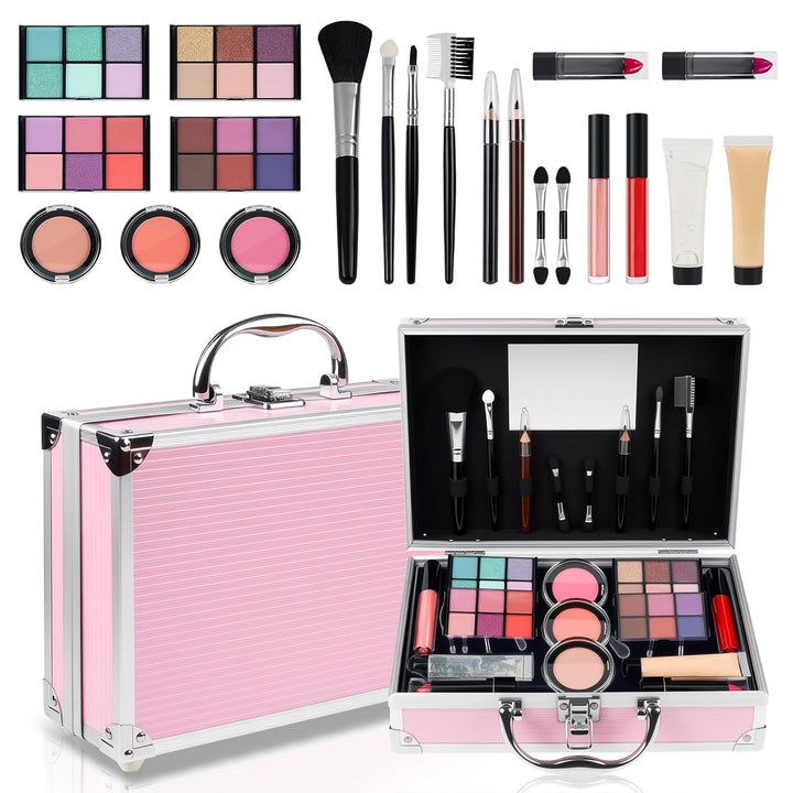 Kit de maquillaje para niñas adolescentes, juego completo de cosmét...