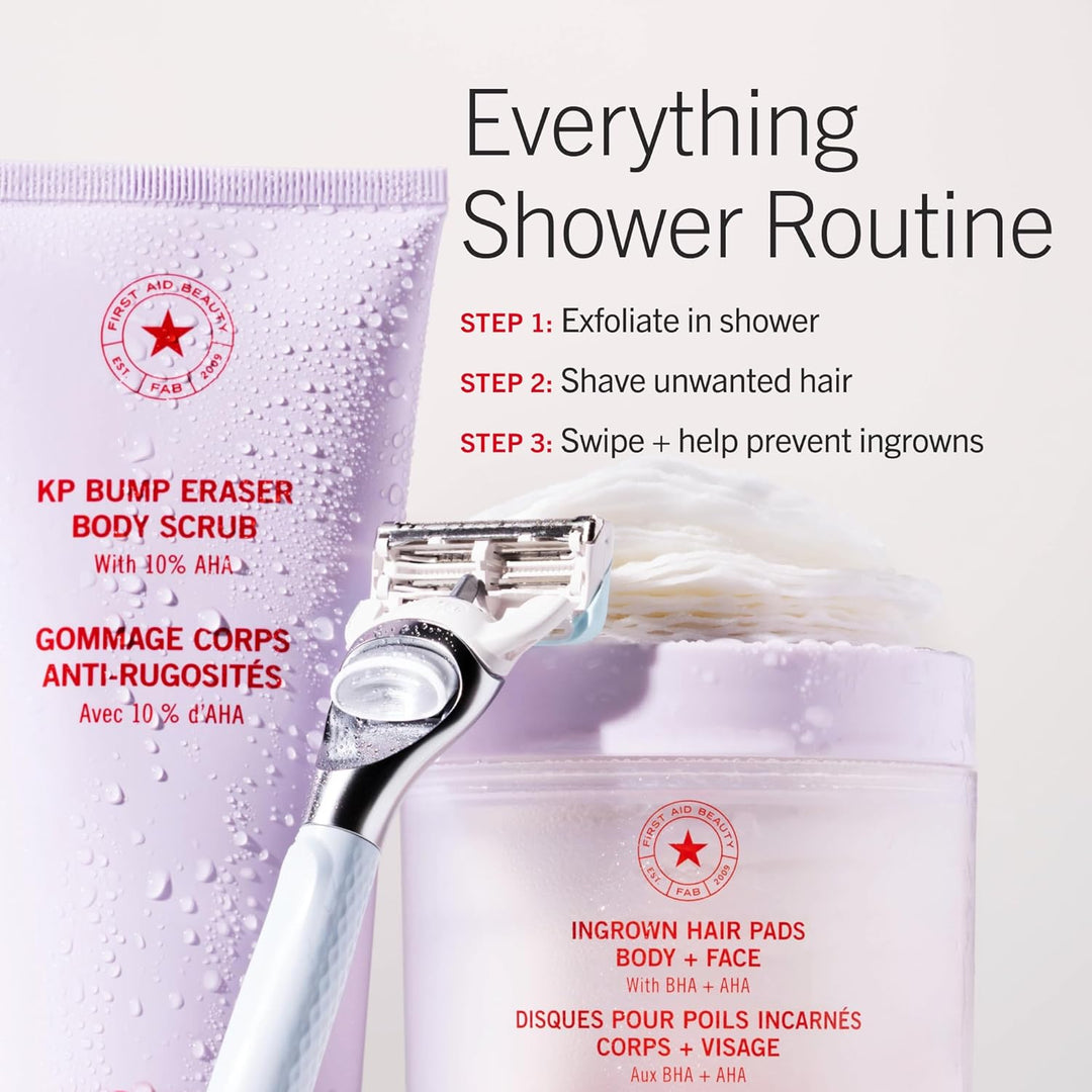 Almohadillas para el cabello encarnadas de First Aid Beauty, tratam...