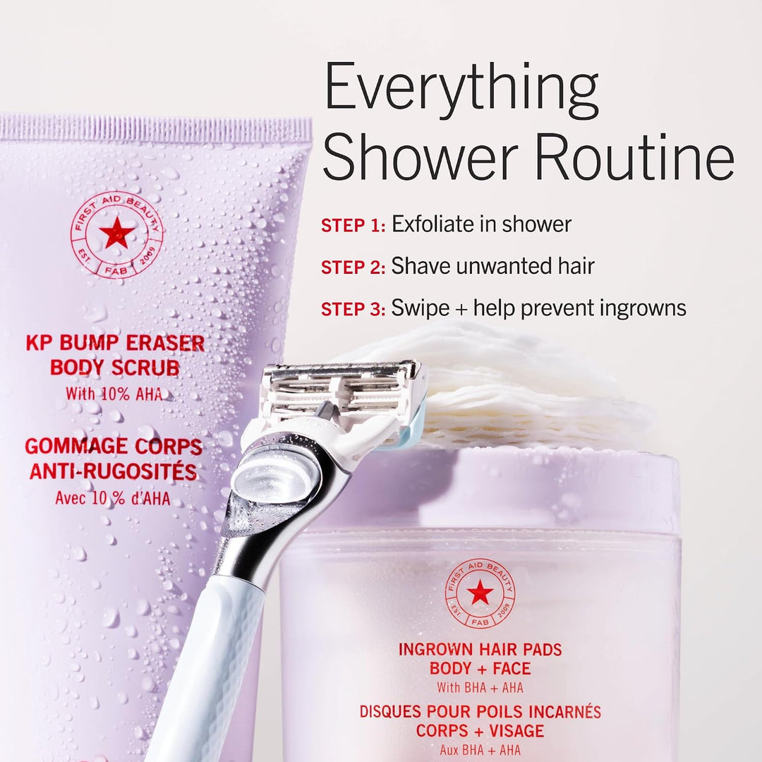 Almohadillas para el cabello encarnadas de First Aid Beauty, tratam...