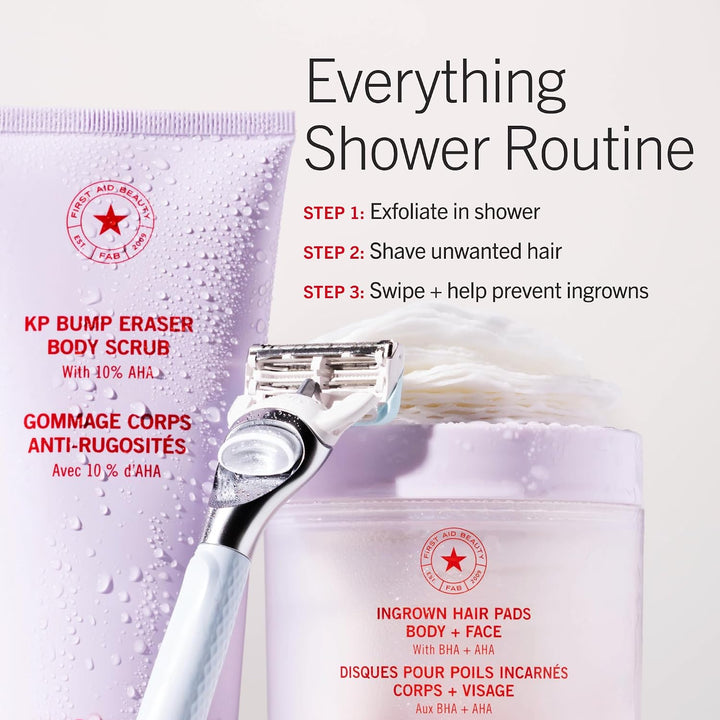 Almohadillas para el cabello encarnadas de First Aid Beauty, tratam...