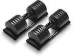 Nuobell S 5100 - Mancuernas ajustables, 5-100 libras, juego de 2 pesas