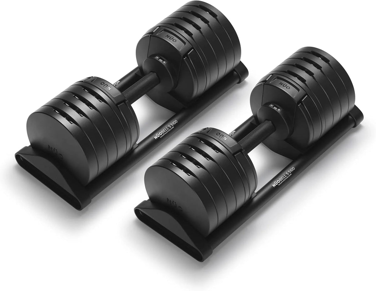 Nuobell S 5100 - Mancuernas ajustables, 5-100 libras, juego de 2 pesas