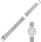 THEAGE Correa de reloj de 0.551 in que atornilla el reemplazo de la correa de reloj de acero inoxidable para Skagen