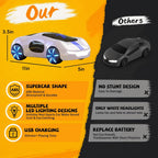 Coche RC con detección de gestos y control remoto para niños de