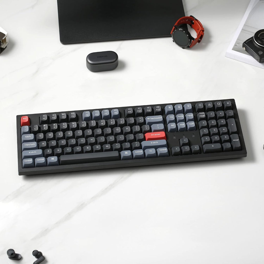 Keychron K10 Pro Teclado Mecánico Inalámbrico Personalizable, Tamañ...