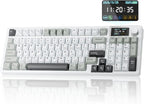 KEMOVE Teclado mecánico inalámbrico K94, QMK/VIA, pantalla LCD y perilla de