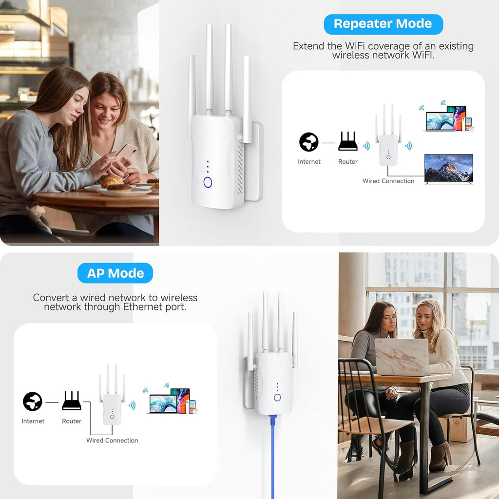 Nuevo extensor WiFi, amplificador WiFi 97E 300M 2026
