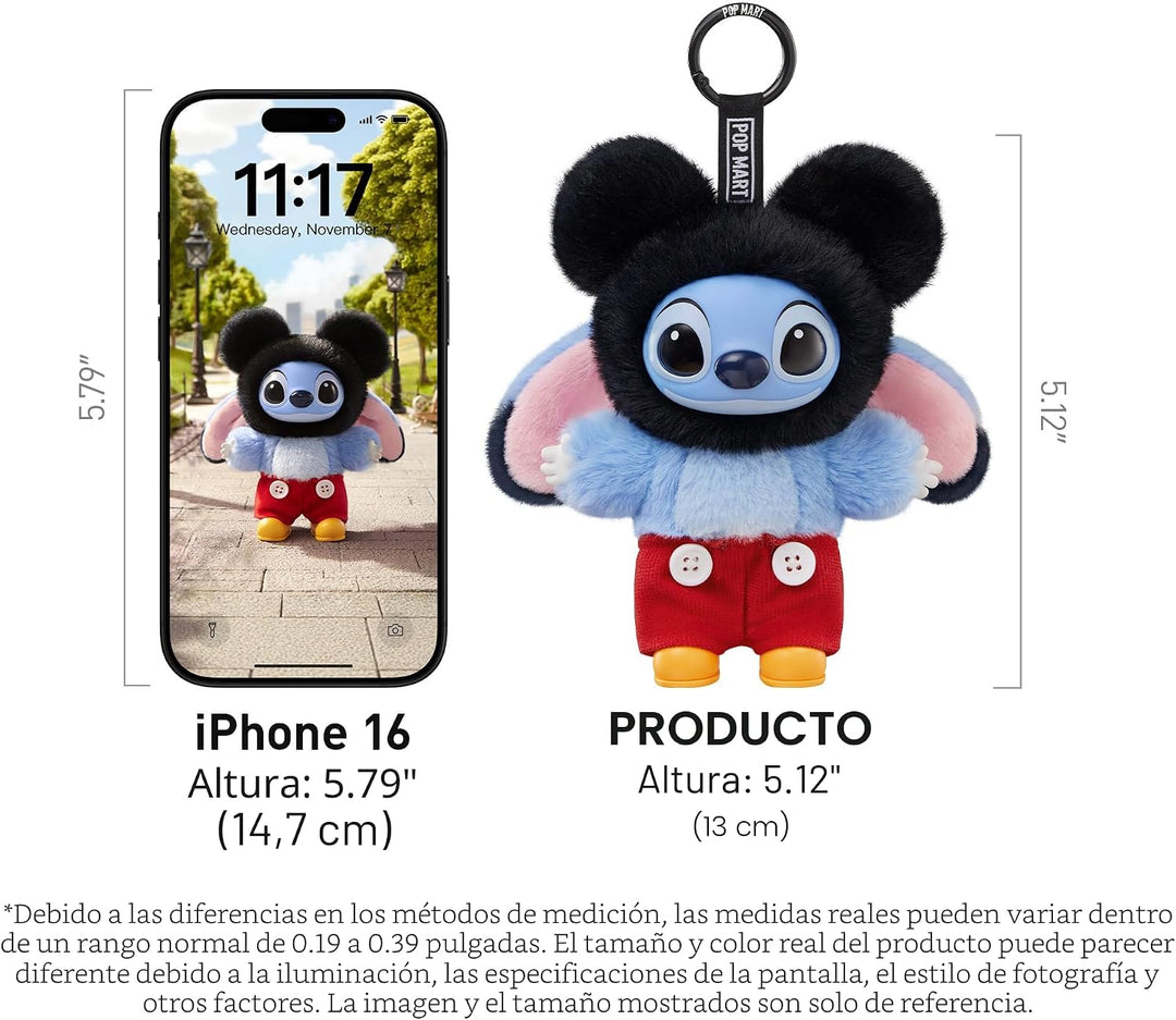 POP MART Stitch Adventure Series - Llavero de caja ciega \u2013 Fel...