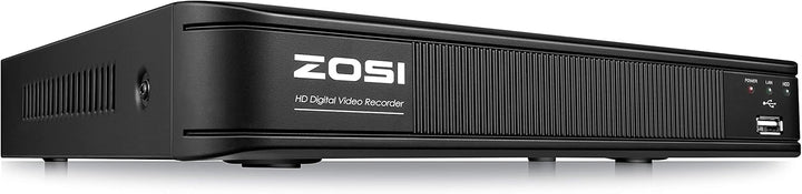 ZOSI H.265+ 8 Canales 5MP Lite 1080p CCTV DVR Grabadora Sin HDD, Ca...