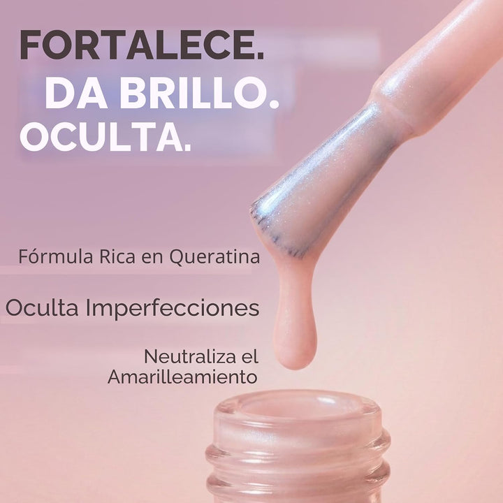 Perfect Formula Perfection Gel Coat - Corrector de uñas iluminador,...