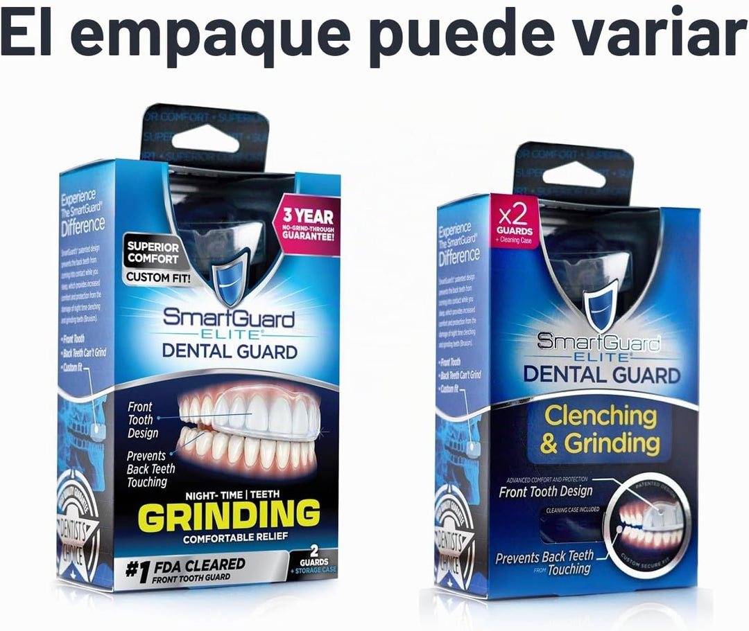 Protección dental SmartGuard Elite (2 protectores 1 estuche de viaj...