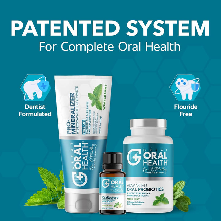 Sistema de salud oral formulado por dentistas con pasta dental nano...
